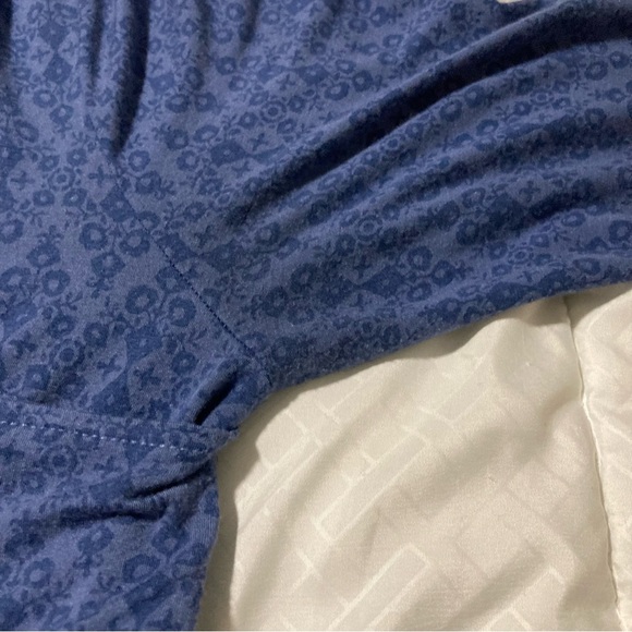 Athleta Faux Wrap Dress 3/4 Sleeves | Size M | flawed| Spring & Summer Casual - Picture 9 of 11